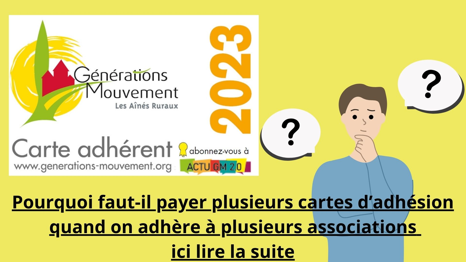 Pourquoi adherer